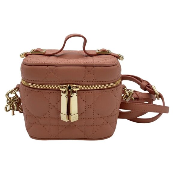 DIOR Pink Leather Shoulder Bag - Picture 1 of 8